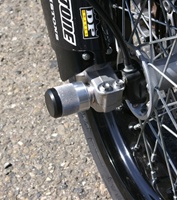 APRILIA SXV FRONT AXLE SLIDERS ESD MANUFACTURING